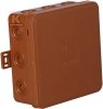 Puszka hermetyczna V7 termoutwardzalna IP54 brąz-klik 100x100x41 ONNLINE .0295 F1